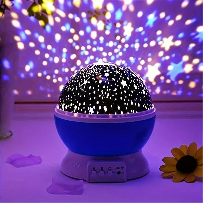 StellaGlow – Sterrenprojector Nachtlamp met Maan en Kleuren Veranderend Licht