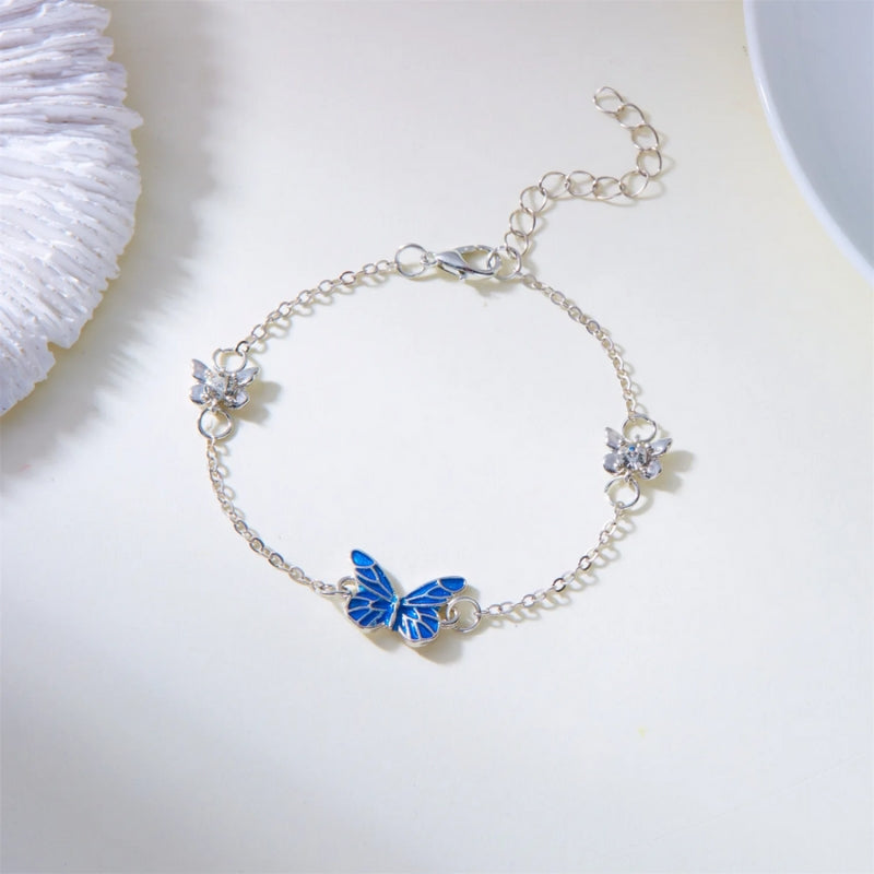 Ellie – Elegante vlinderketting en armbandset met klassieke afwerking