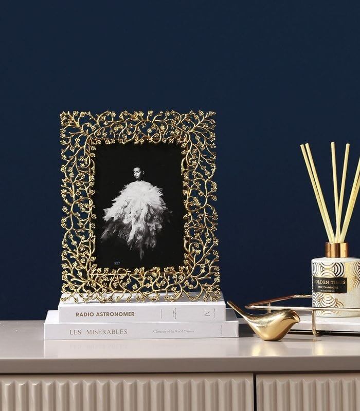 AuraFrame - Frame geïnspireerd op bladgoud voor foto's en kunstwerken
