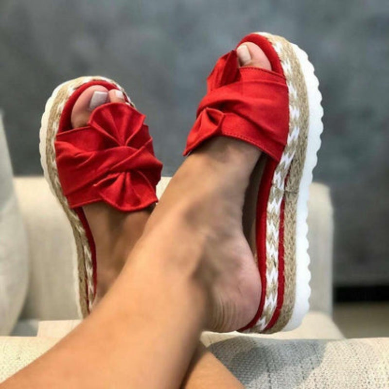 Lena – Stijlvolle instapsandalen met open teenontwerp en lichtgewicht zool