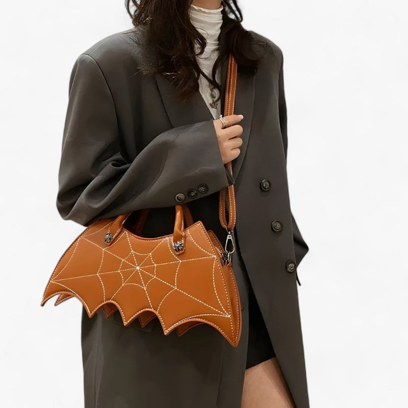 Kendra - Spider Web Schoudertas voor Halloween