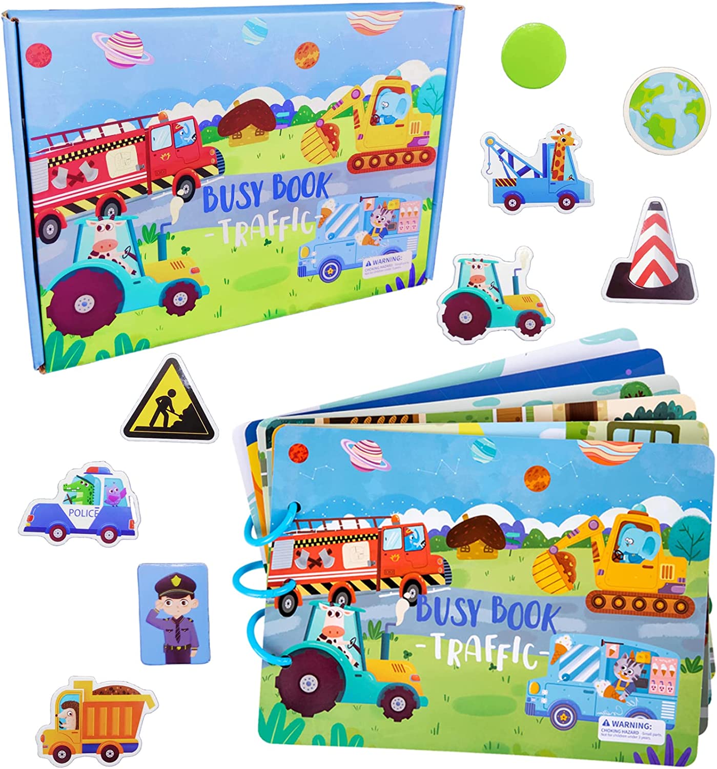 BusyBook - Educatief doeboek voor peuters om te leren en te spelen