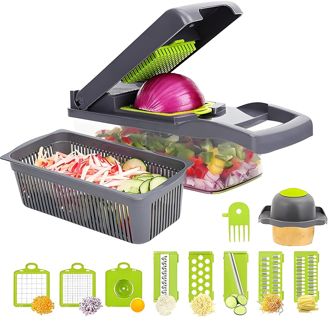 SlicePro - Multifunctionele groentesnijder voor moeiteloos en nauwkeurig snijden
