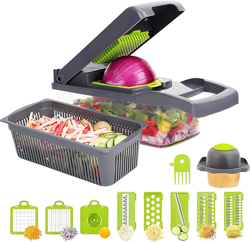 SlicePro - Multifunctionele groentesnijder voor moeiteloos en nauwkeurig snijden