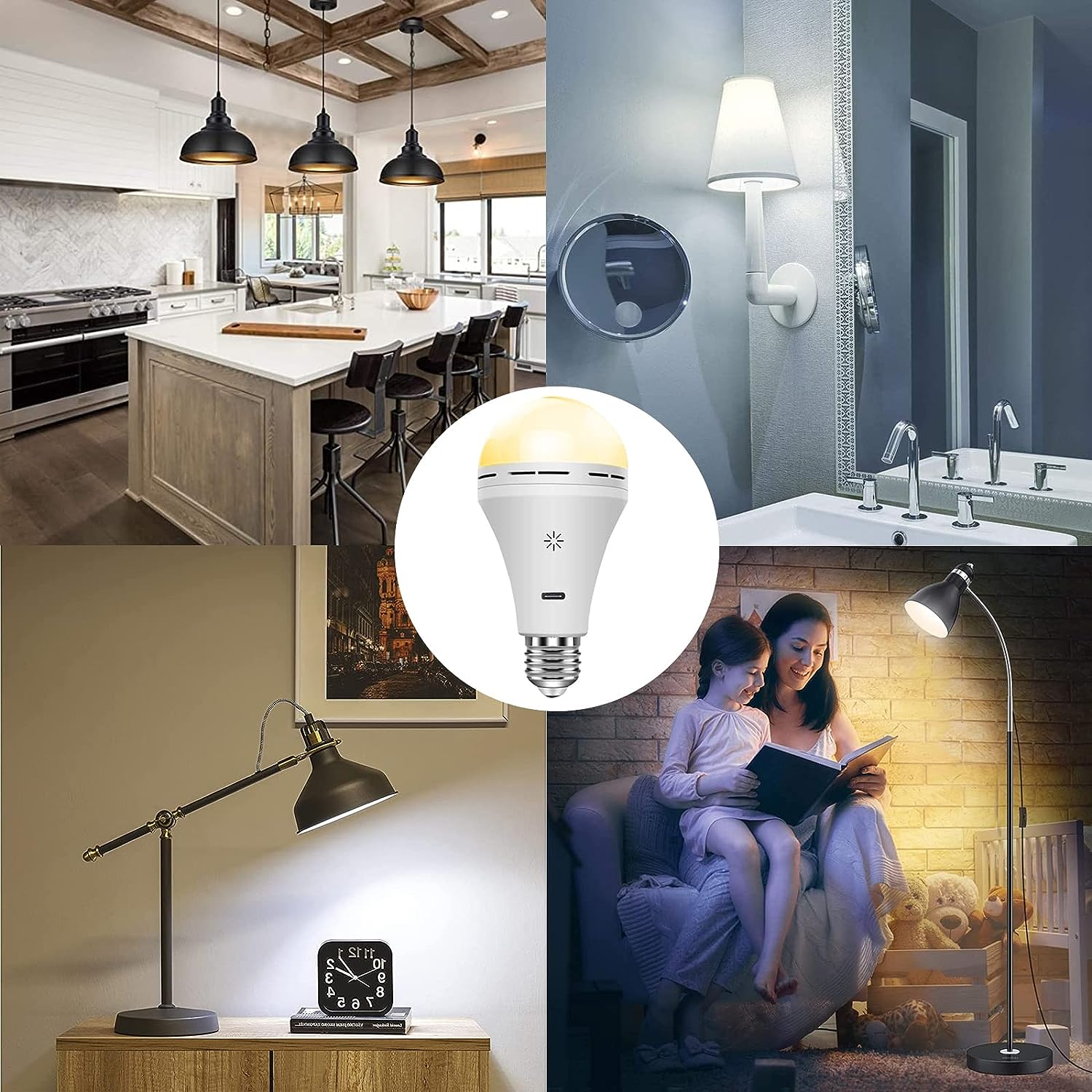 LuminaLite - Handige en krachtige draadloze lamp met aanraakbediening