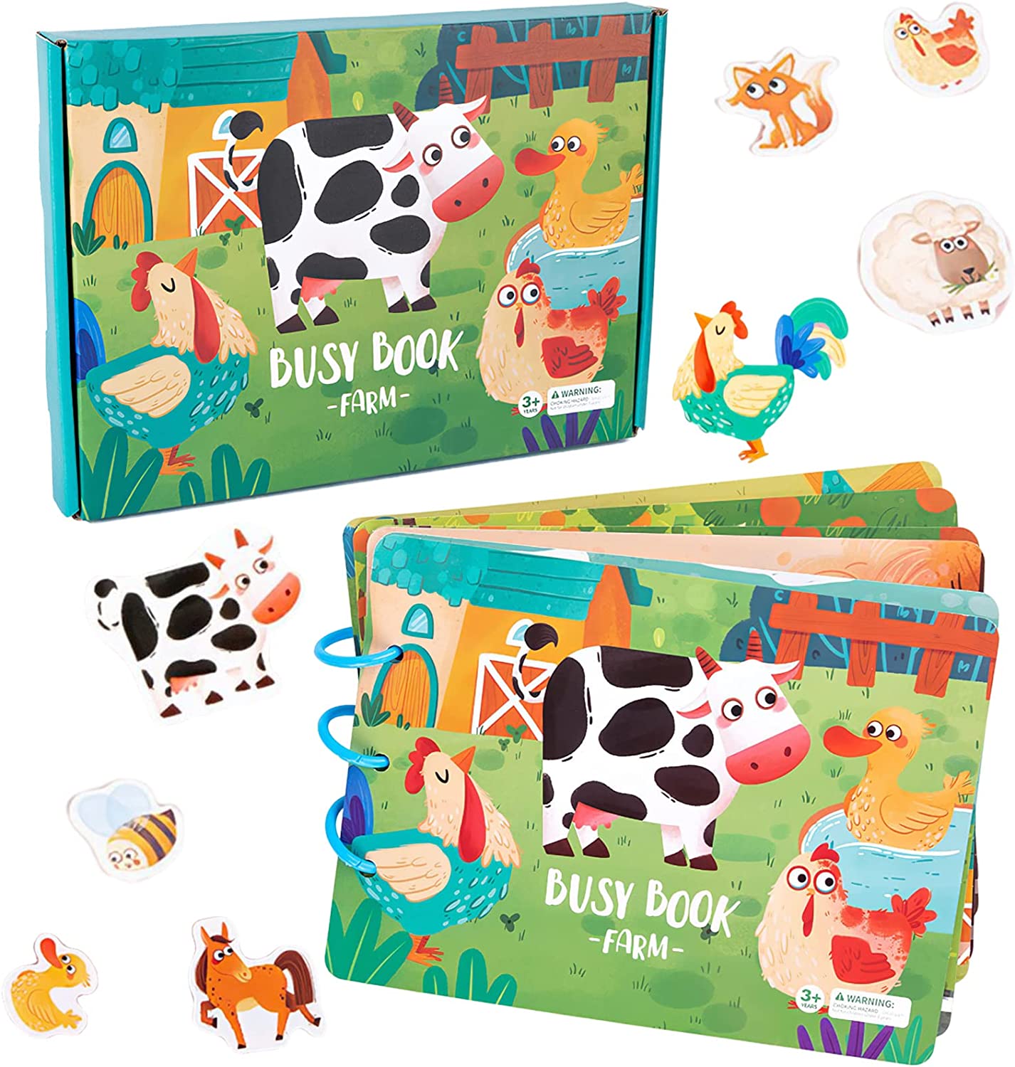 BusyBook - Educatief doeboek voor peuters om te leren en te spelen