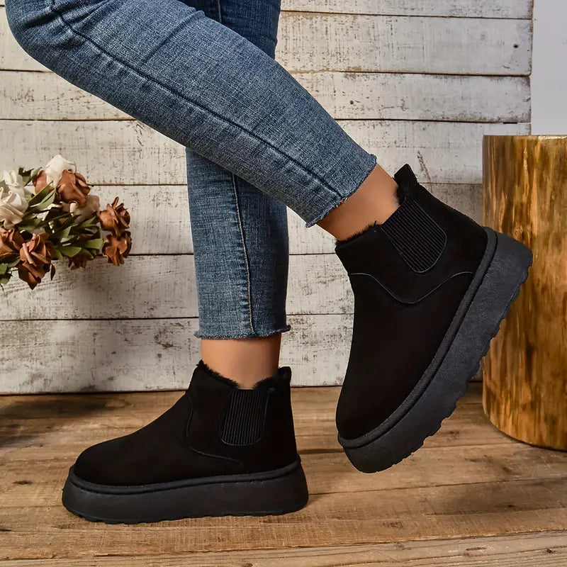 Lily - Trendy laarzen met pluche comfort en warmte voor koud weer
