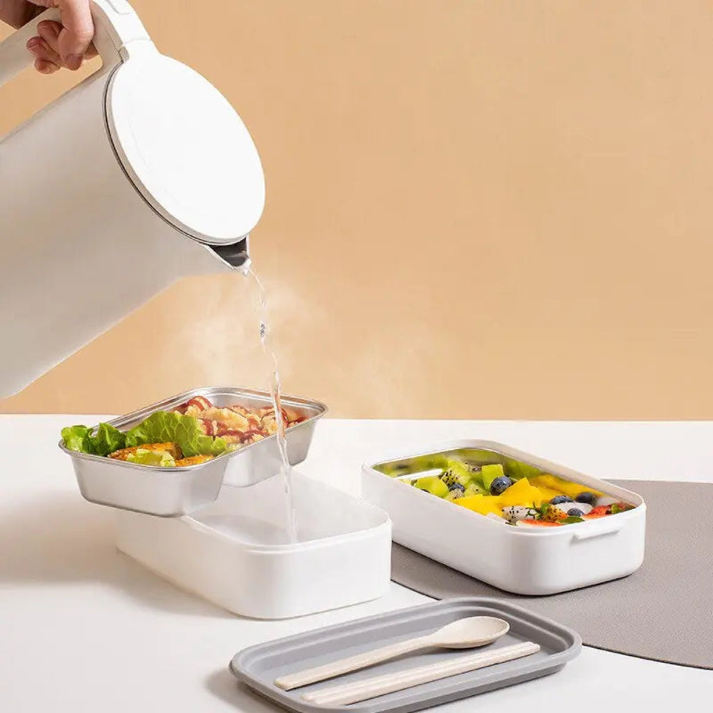 PackPal – Moderne Bento Lunchbox met compact gelaagd ontwerp met royale opbergruimte voor voedsel