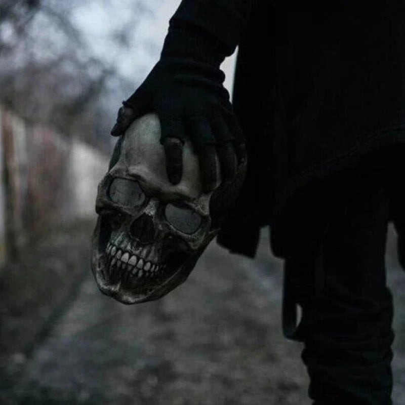 SkullMask - Integraal latex kostuummasker met heldere ogen voor seizoensgebonden gebruik
