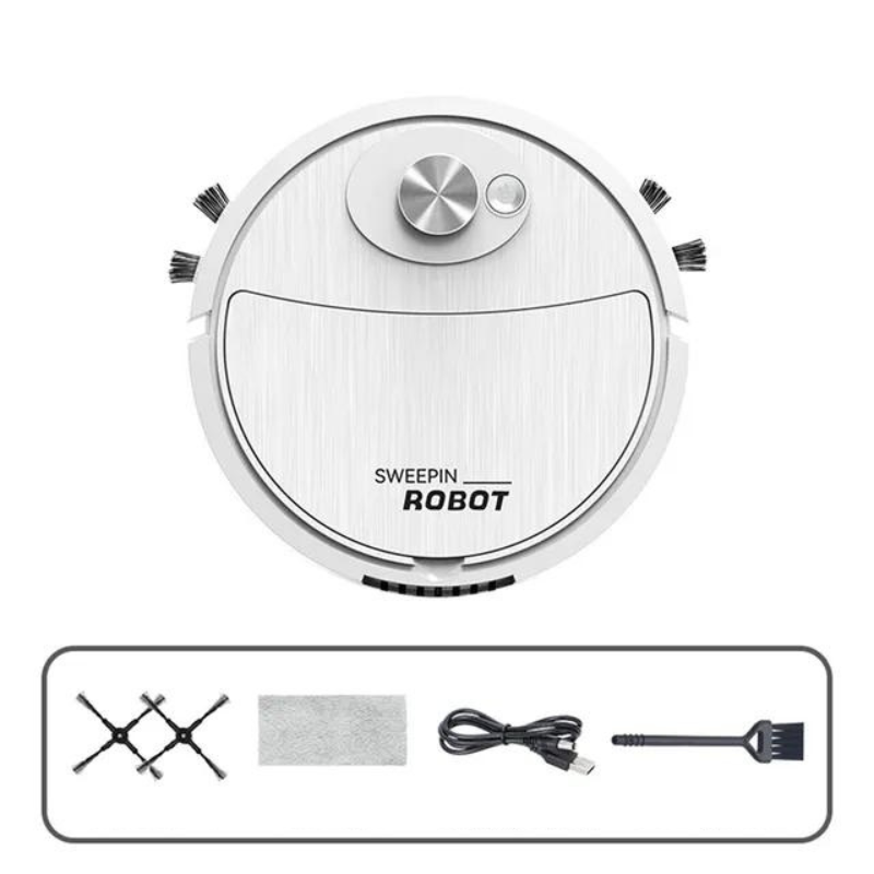 SmartClean - 3-in-1 robotstofzuiger voor moeiteloze, intelligente reiniging thuis