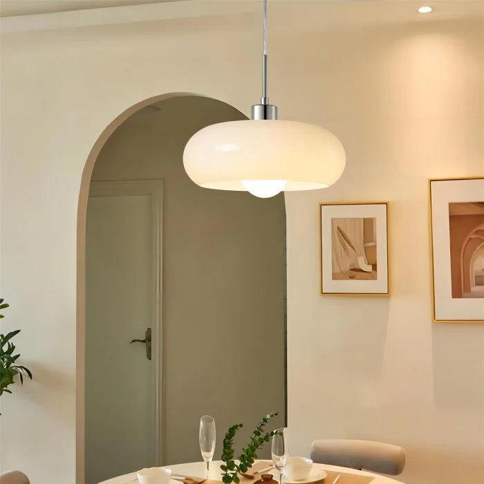 LumoSphere - Moderne hanglamp met zachte gloed en verstelbare hoogte