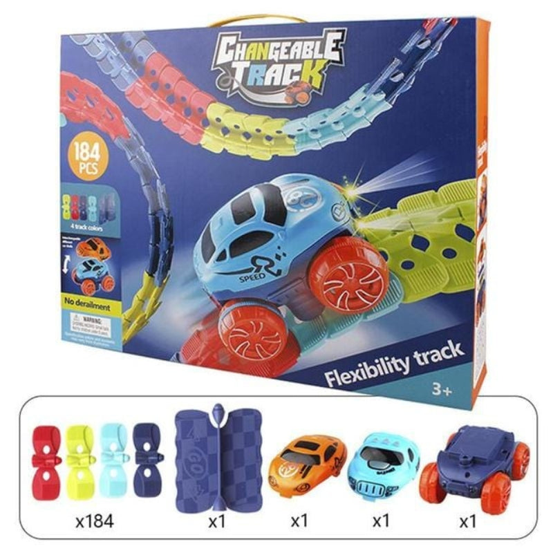 TrackJoy – Magnetische autospeelset die creativiteit en actief spel stimuleert