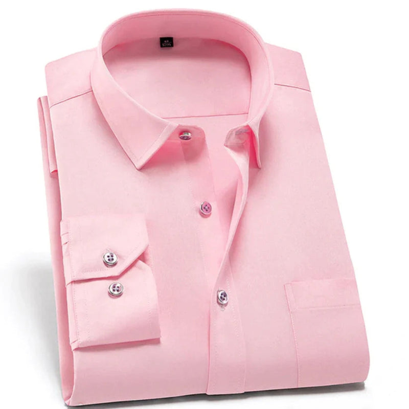 Jordan - Elegant overhemd met knoopsluiting en lange mouwen