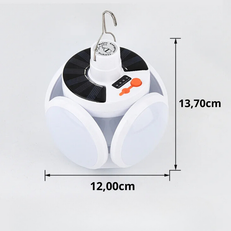 SolarGlow - Energiezuinige LED-buitenlamp met automatische zonne-oplading