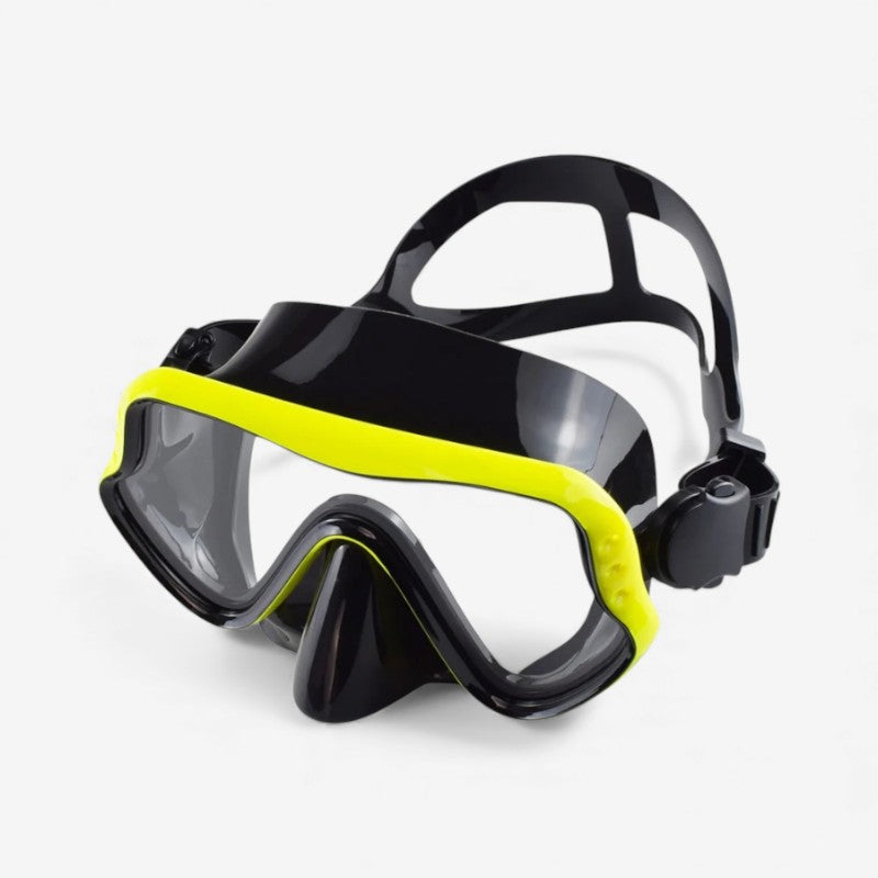 AquaView – Verstelbaar Duikmasker met Neusbedekking voor Onderwatergebruik