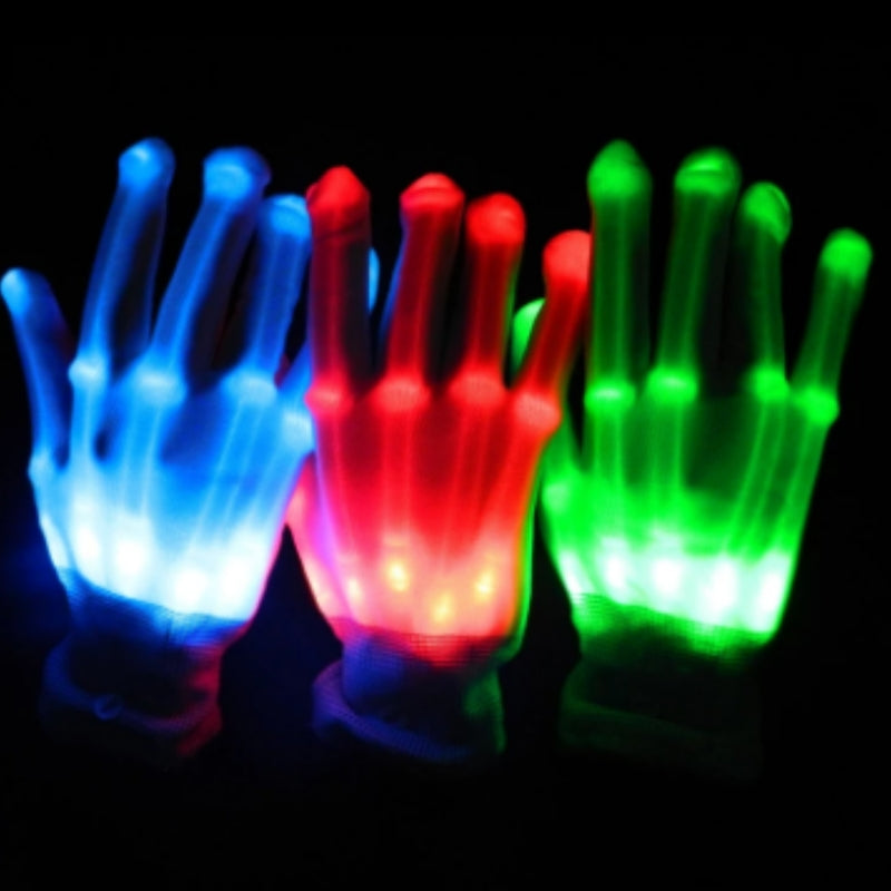 GlowHands - LED Neon Luminous Handschoenen voor Feestjes en Evenementen