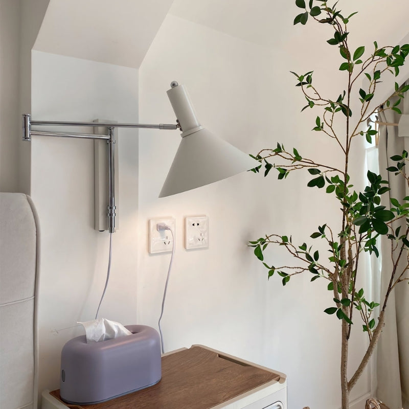 LumiCraft – Verstelbare Wandlamp met Lange Buigbare Arm