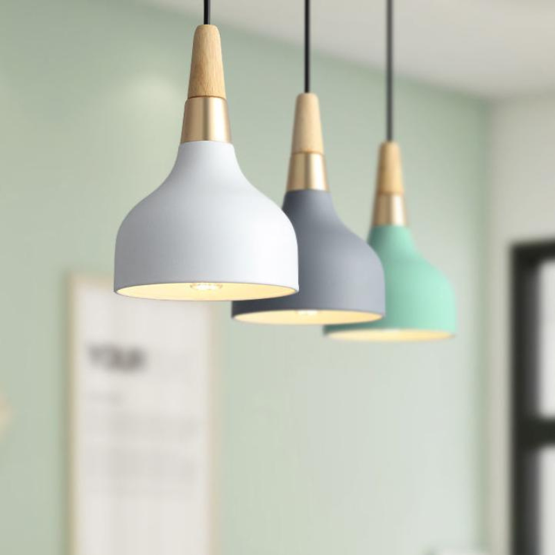 LumeArt – Moderne Macaron Schijf Hanglamp met Levendige Kleuren