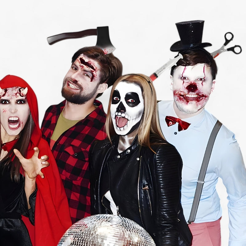GothicGlow - Spookachtige Haarband voor Halloween en Spookachtige Feestjes