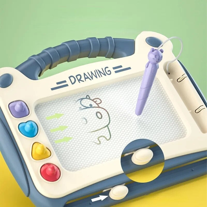 InspiDraw – Creatief graffitibord voor kinderen met herbruikbaar tekenscherm