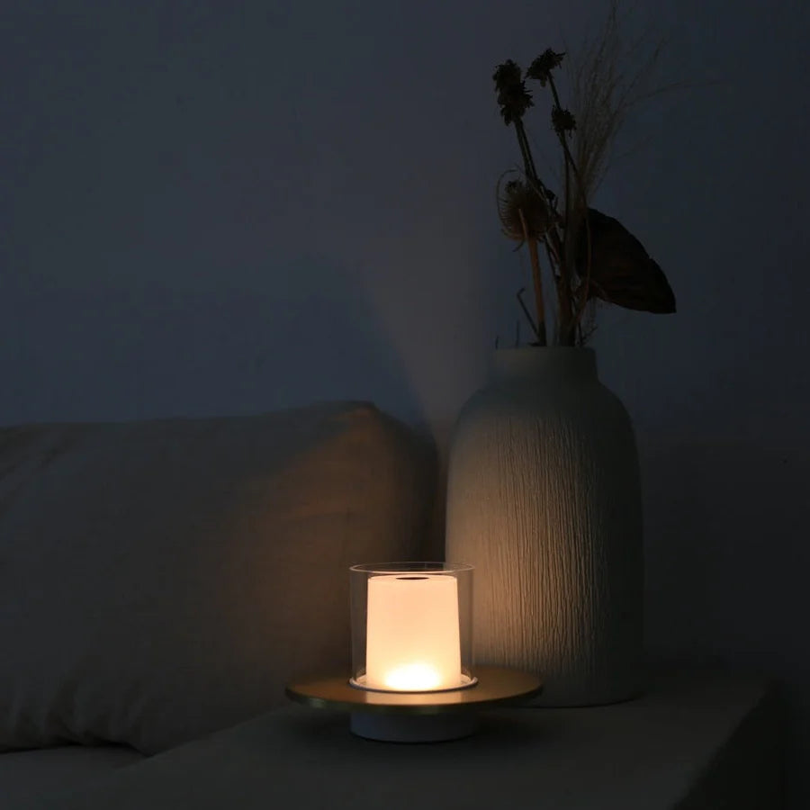 AuraGlow - Stijlvolle draadloze lamp met gebarenbediening en strak design