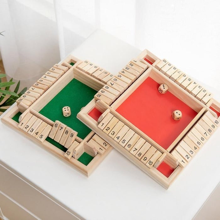 CloseBox - Strategiespel met houten dobbelstenen voor plezier en leren