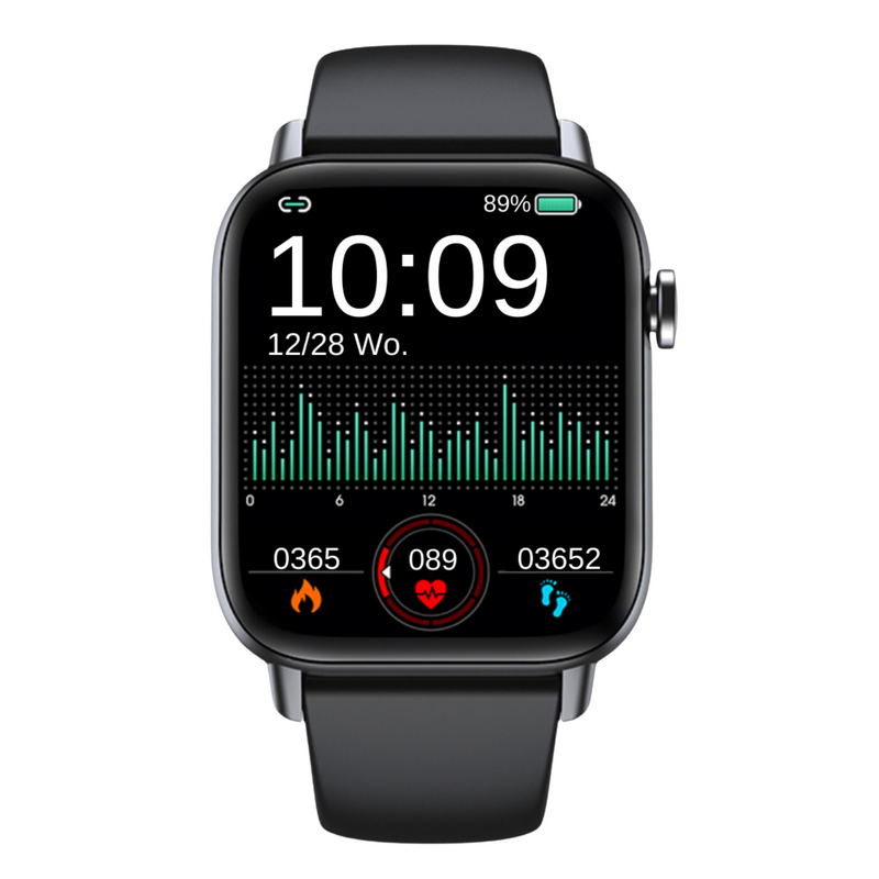 HealthGuard - Geavanceerd Smartwatch met Gezondheidsmonitoring en Gespreksfuncties