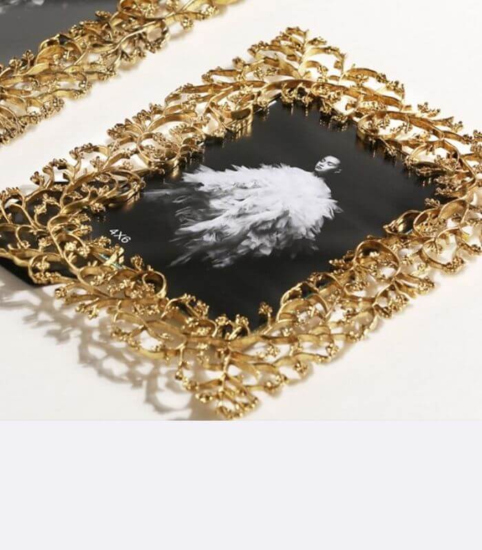 AuraFrame - Frame geïnspireerd op bladgoud voor foto's en kunstwerken