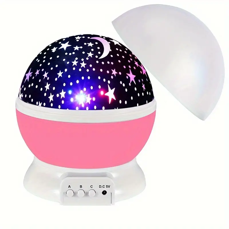 StellaGlow – Sterrenprojector Nachtlamp met Maan en Kleuren Veranderend Licht