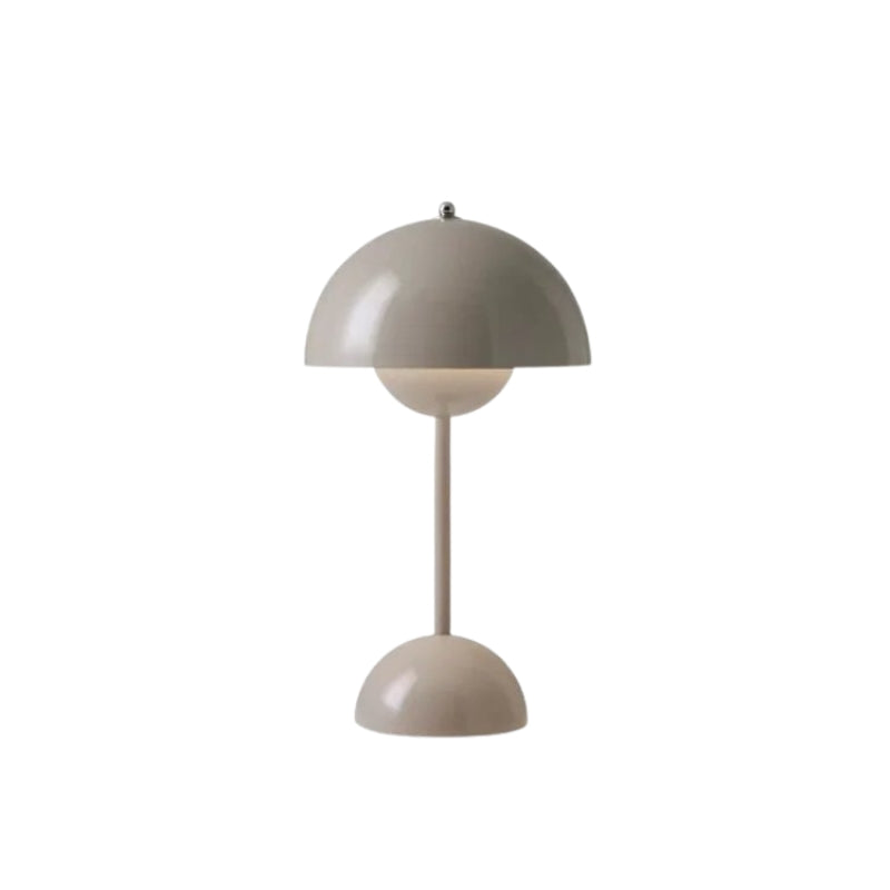 LumiDome – Moderne Paddenstoel Tafellamp met Touchbediening en Oplaadbaar Ontwerp