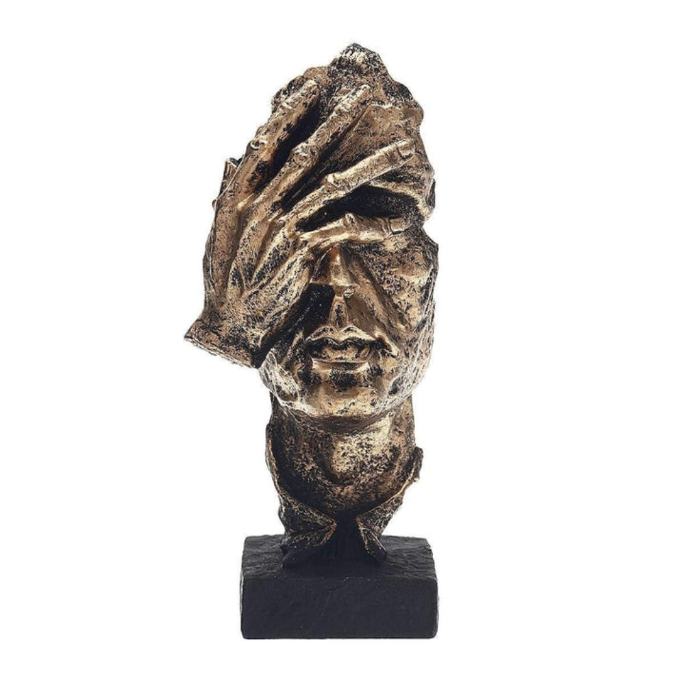 AuraObject - Abstract decoratief beeldhouwwerk met rustige artistieke vorm en modern minimalistisch design