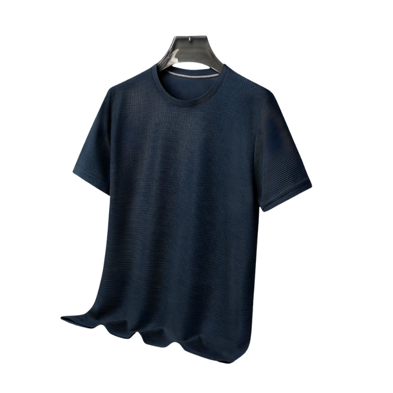Owen – T shirt met korte mouwen en ademend wafelpatroon