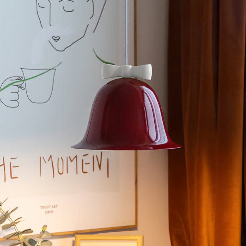 MenVix – Klokvormige metalen hanglamp voor moderne binnenverlichting