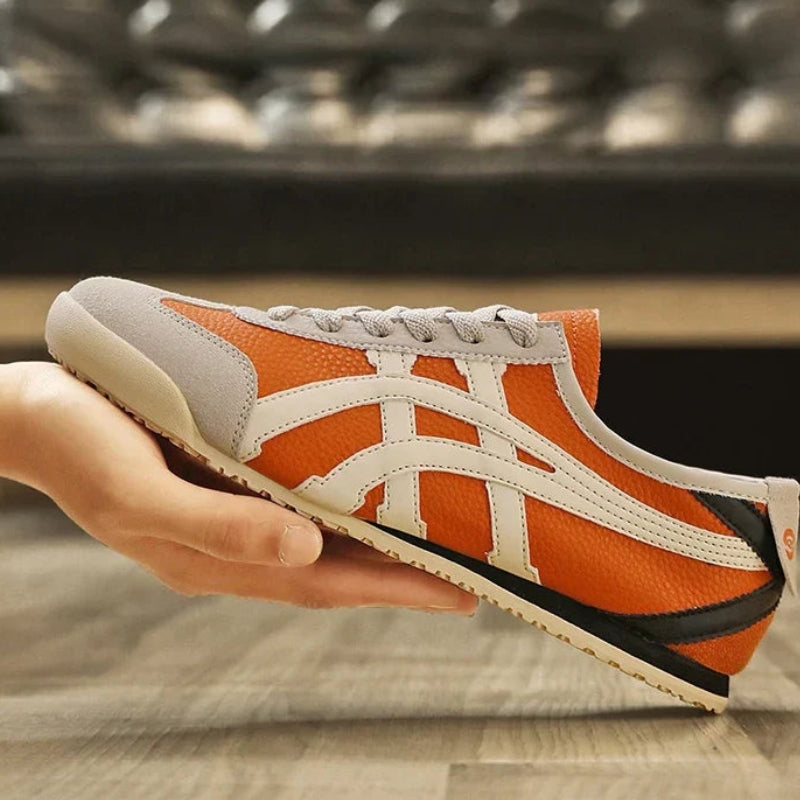 Marvin – Sneakers met Platte Zool en Ronde Teen