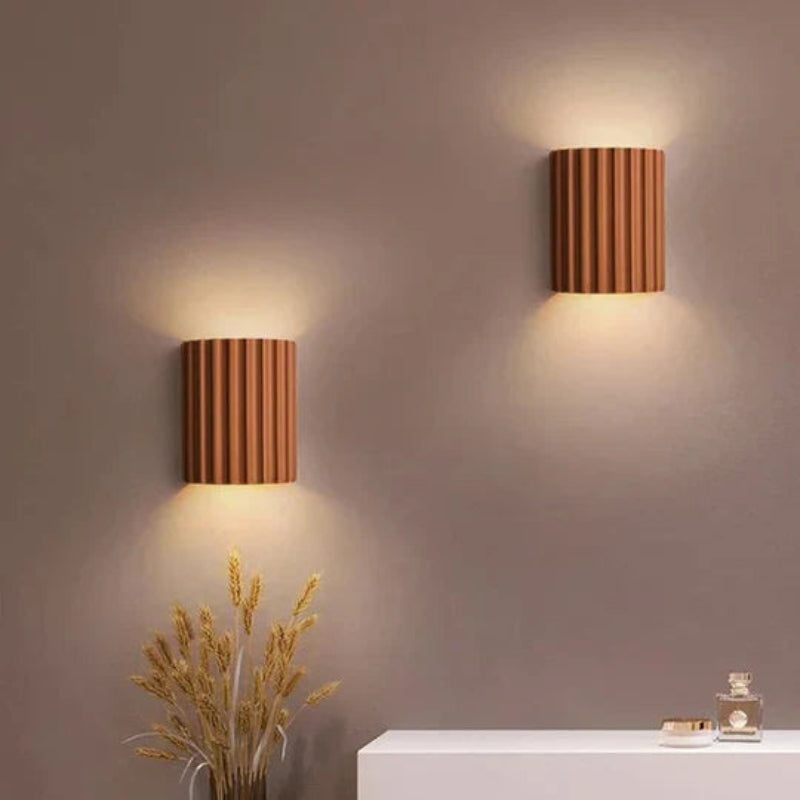 ZenGlow – Moderne Resin Wandlamp met LED Verlichting