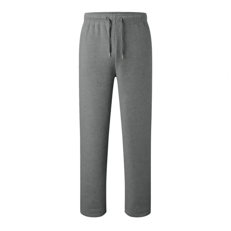 Maria - Comfortabele Sweatbroek met Brede Benen, Elastische Tailleband en Zakken