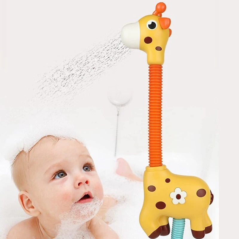 SoakSpray – Giraf badspeeltje met waterspray en lichtelementen