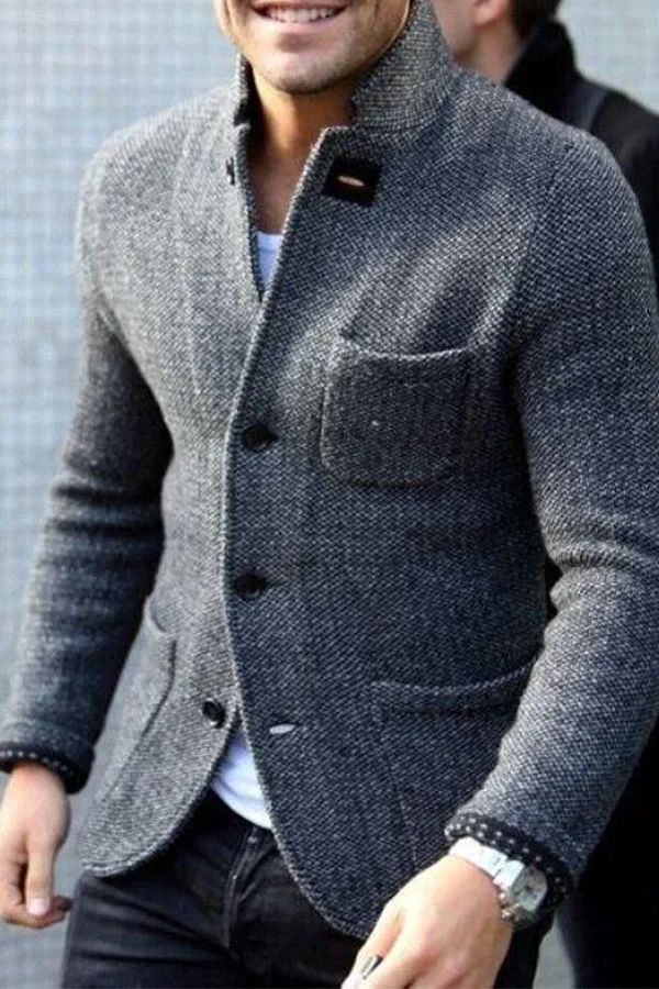 Felix - Stijlvol slim-fit vest met opstaande kraag