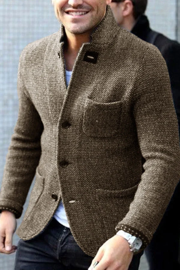 Felix - Stijlvol slim-fit vest met opstaande kraag