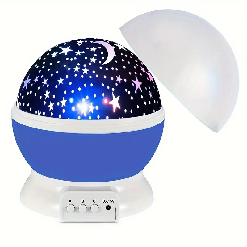 StellaGlow – Sterrenprojector Nachtlamp met Maan en Kleuren Veranderend Licht