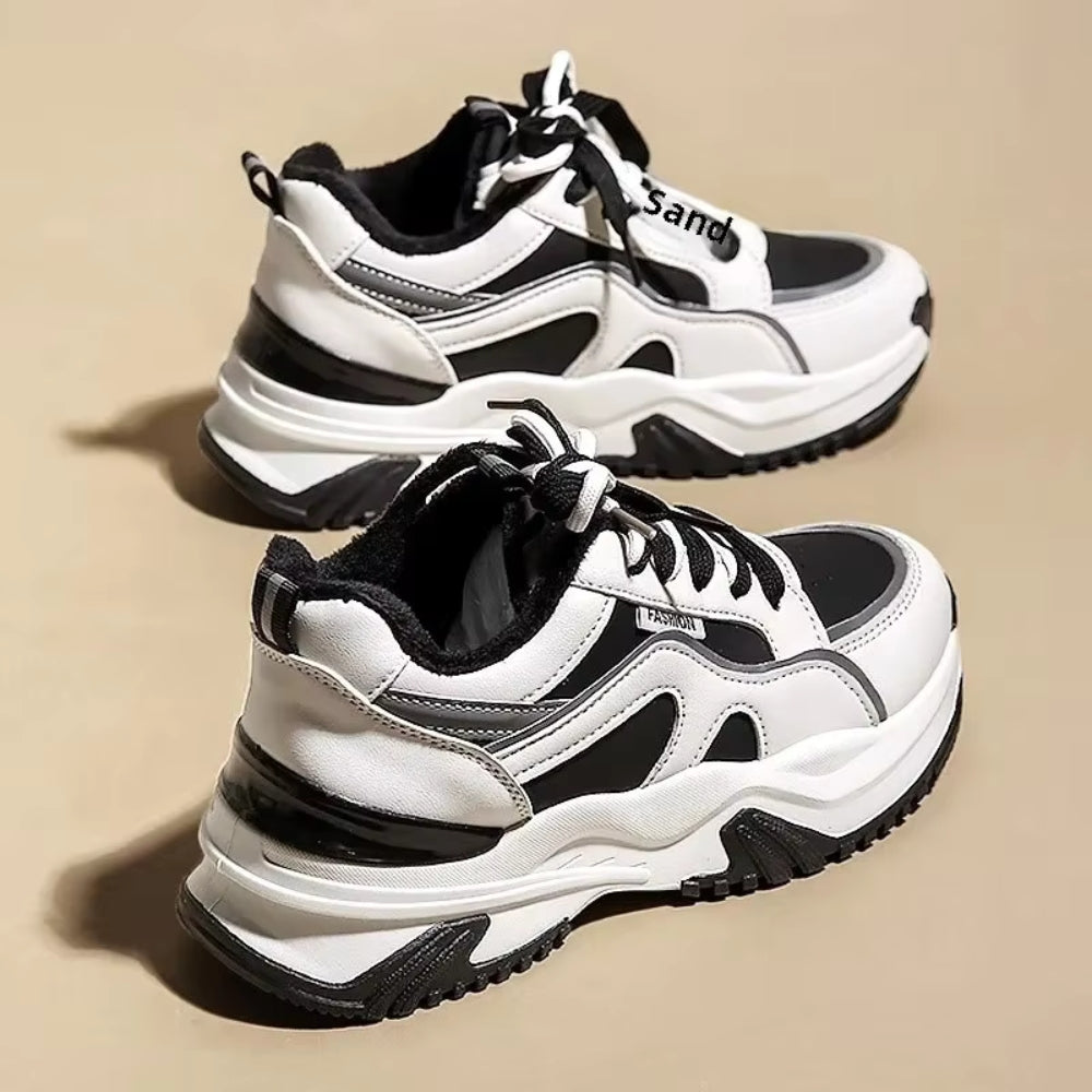 Zara - Modieuze Sneakers met Hoge Zool en Dempende Ondersteuning