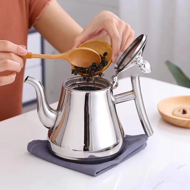 QuickPure - Roestvrijstalen Inductie Ketel met Ingebouwd Filter