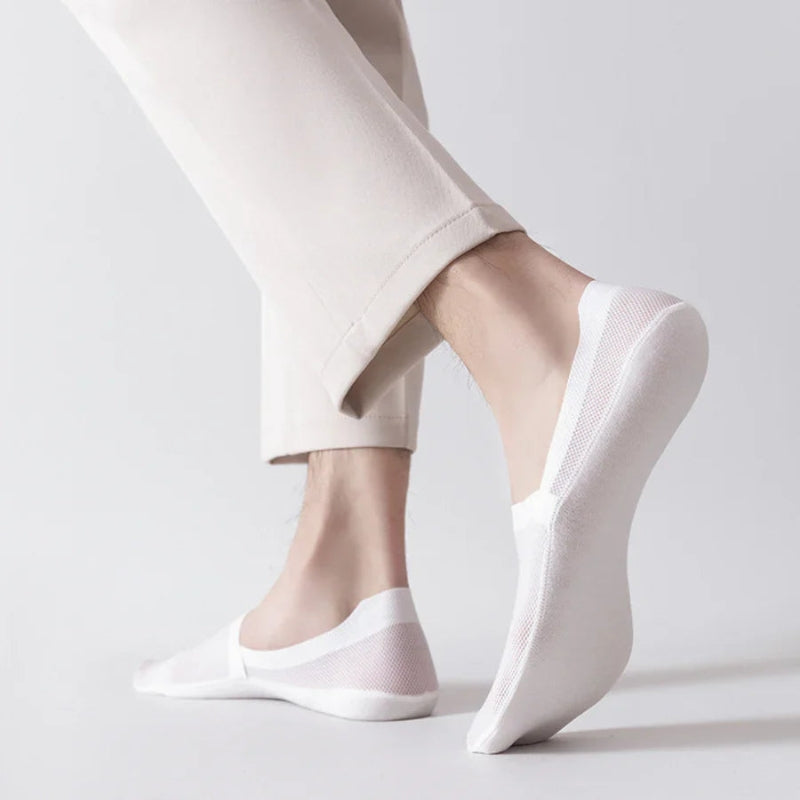 Emma – Anti Slip Enkel Boot Sokken met Ademend Ontwerp