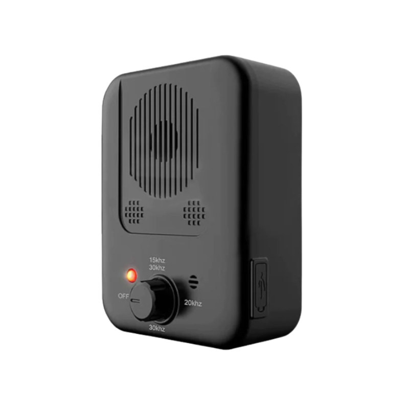 CalmTail – Weerbestendig antiblafapparaat met instelbare ultrasone niveaus