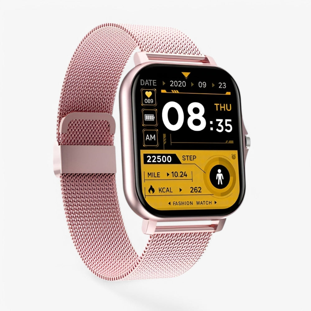 Gawande – Strak smartwatch met verstelbare band en soepel touchscreen