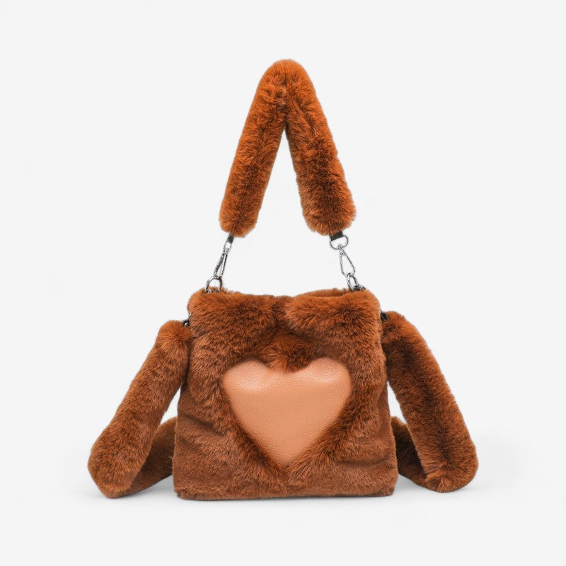 Olivia – Handtas met Hartdetail en Schouderbanden