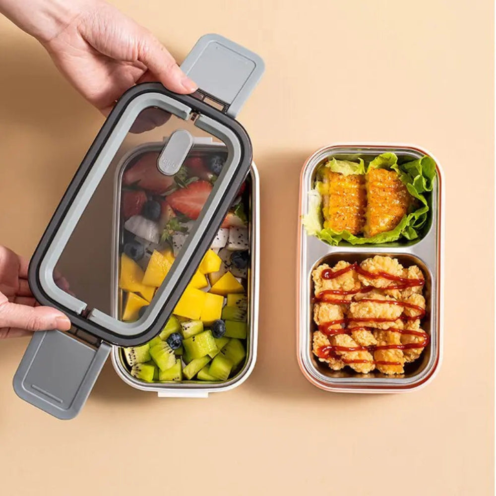 PackPal – Moderne Bento Lunchbox met compact gelaagd ontwerp met royale opbergruimte voor voedsel