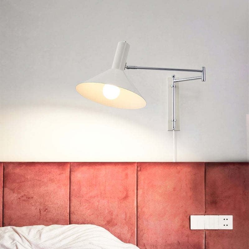 LumiCraft – Verstelbare Wandlamp met Lange Buigbare Arm