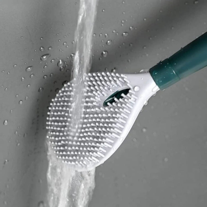 FlexClean - Flexibele toiletborstel met houder voor effectieve reiniging