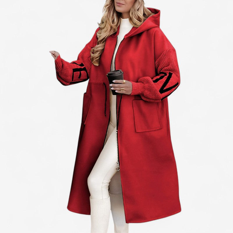 Aylin – Patchworkjas met lange mouwen